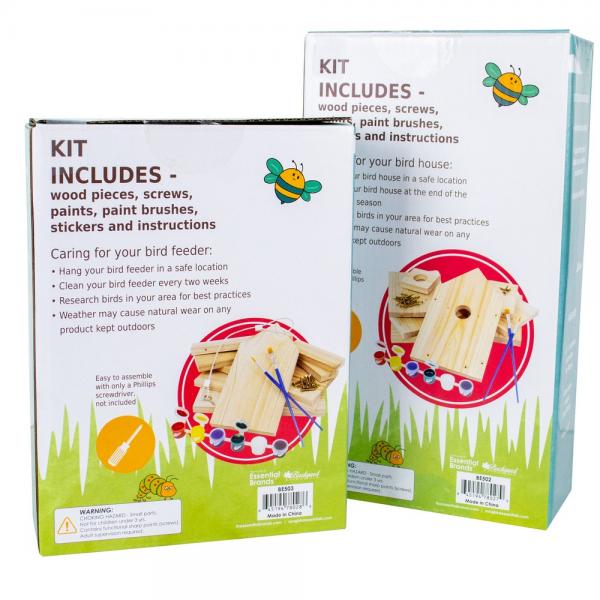 Kids Build & Paint Kit DIY Bird Feeder