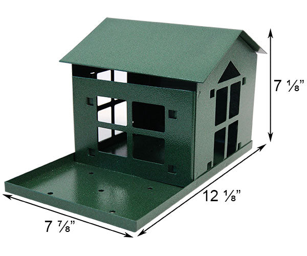 Erva Food Pantry Squirrel Feeder, Green