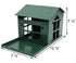 Erva Food Pantry Squirrel Feeder, Green