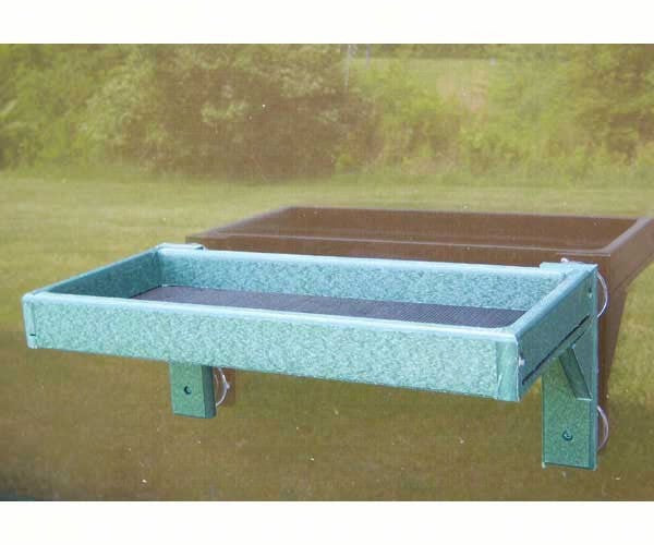 Recycled Plastic Window Feeder- Tray Bird Feeder