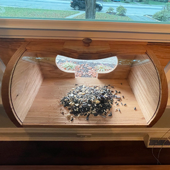 Coveside In-House Breadbox Window Bird Feeder