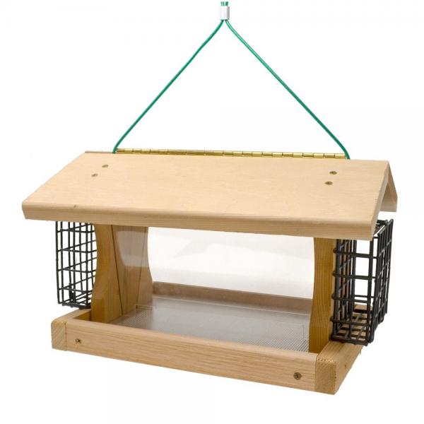 Large Plantation with 2 Suet Baskets and Large Hopper