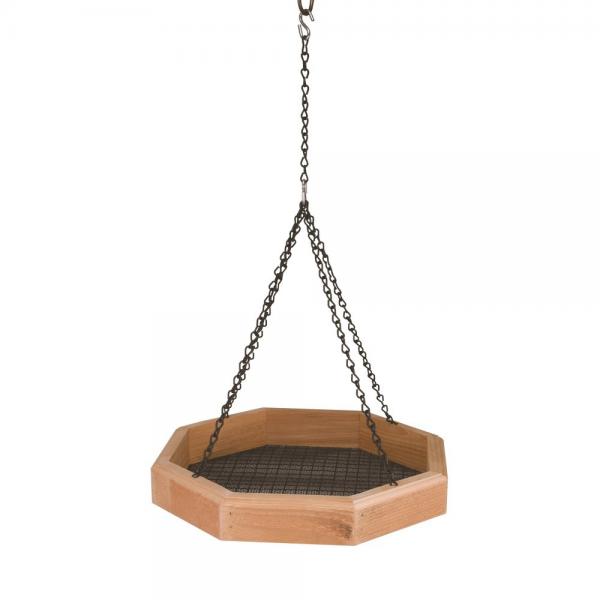Town and Country 12 inch Cedar Hanging Tray Feeder.